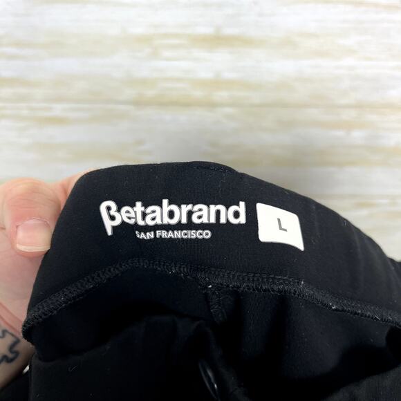 Betabrand Classic Dress Pant Boot Cut Yoga Pant Black - Picture 7 of 8